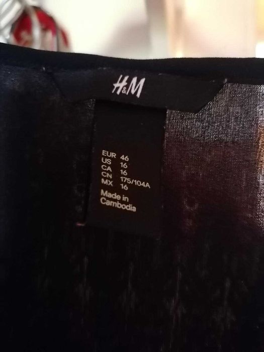 Pantaloni scurti noi bumbac H&M mar.46