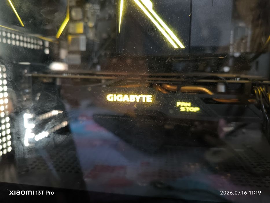Видеокарта rx 580 от гигабайт