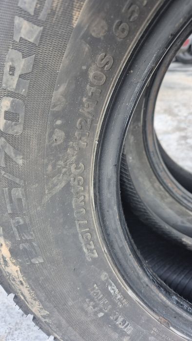 225 70 15 2бр бусови гуми дот 18 6мм граифер без лепенки