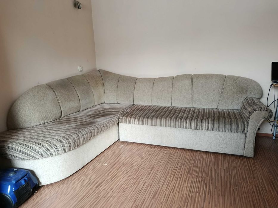 ъглов диван с ракла