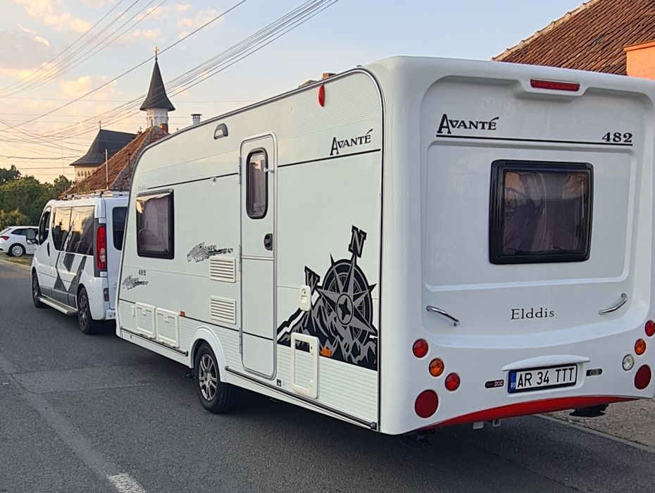 Rulota Elddis Avante 482 an 2007 inmatriculata