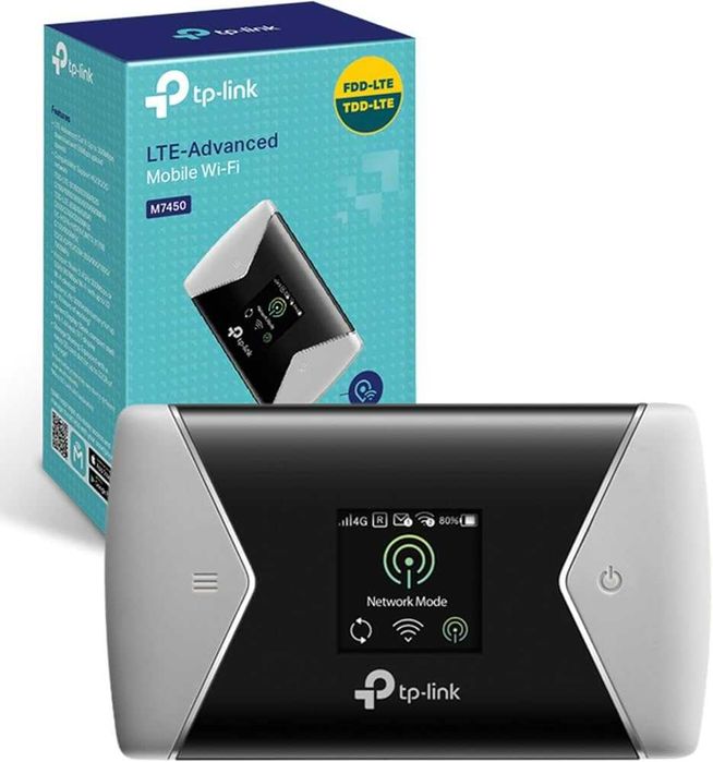 Мобилен 4G+ рутер TP-Link M7450 (LTE-Advanced Cat6)