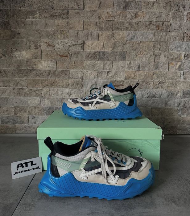 Off-White Odsy 1000 Blue Beige