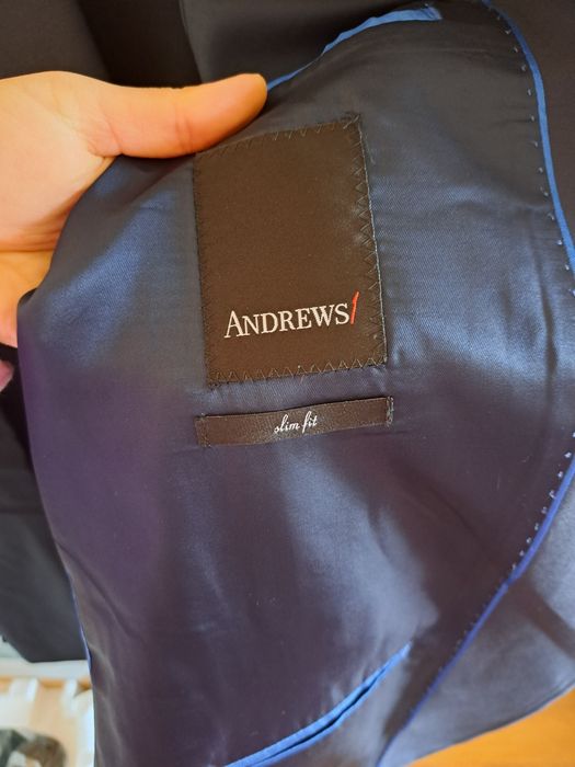 Мъжки костюм с марка Andrews