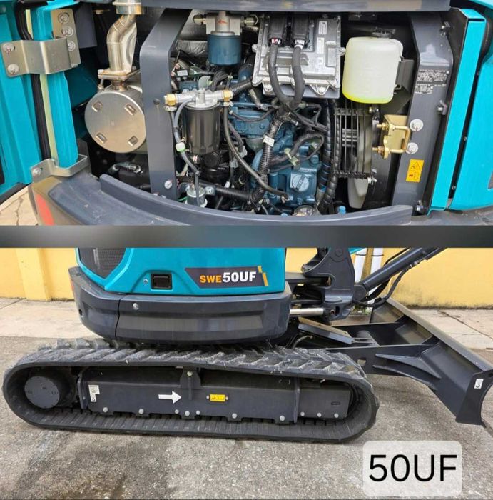 Miniexcavator SUNWARD 35UF / 50UF  NOU cu zero motor Kubota