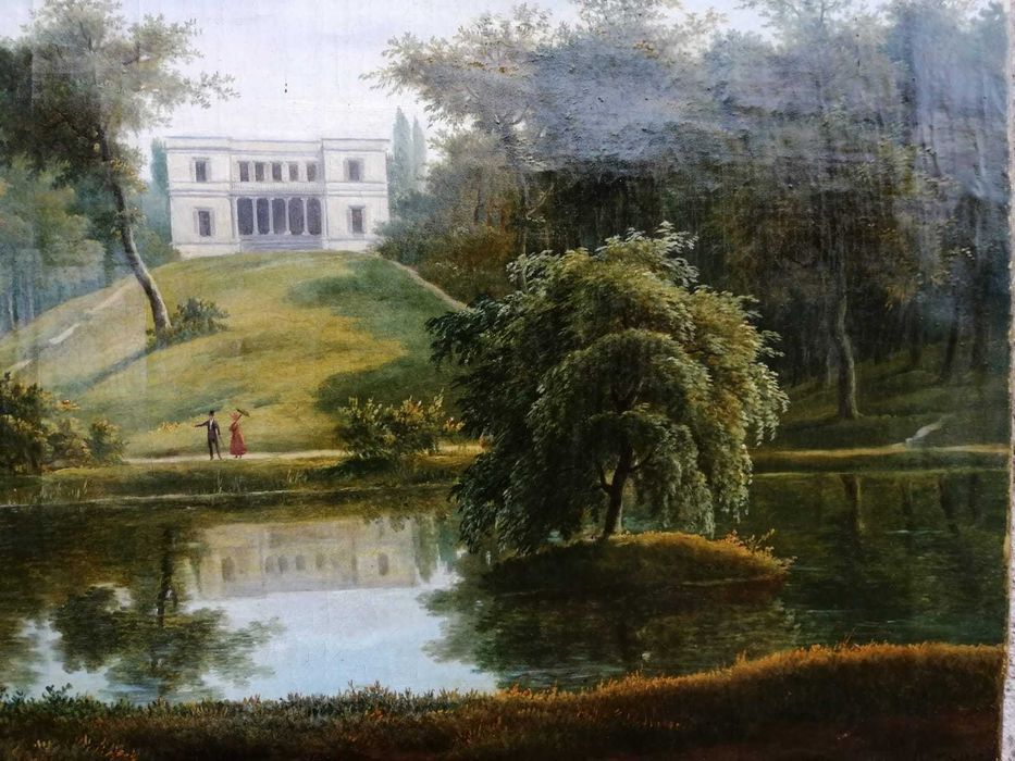 J B Coene, ulei pe panza, 53/46 cm, semnt, datat 1828, Belgia