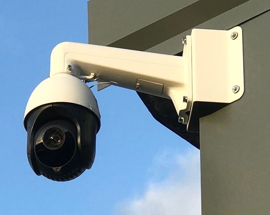 Установка камер видеонаблюдения