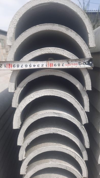 Асбестовые готовые лотки