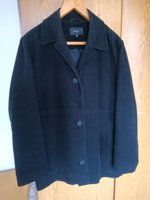 Черен мъжки костюм - риза и сако