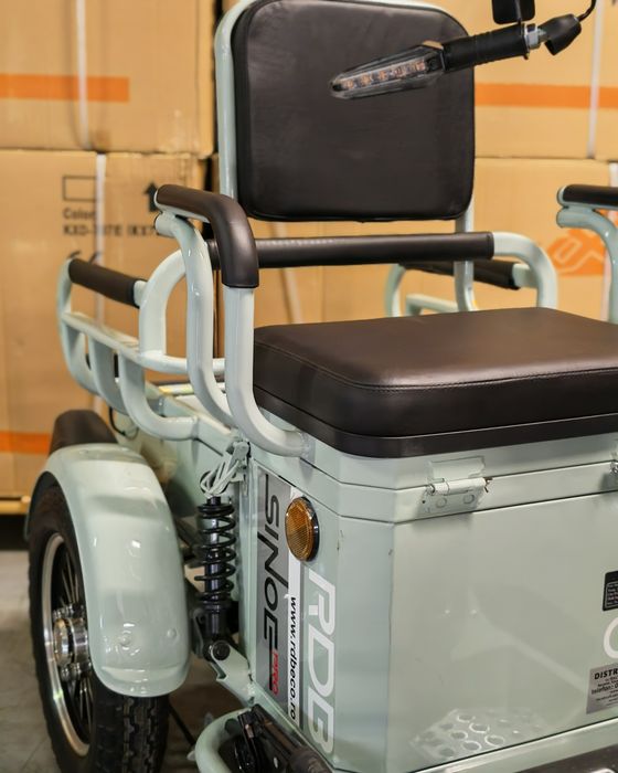 Triciclu Electric RDB SINOE PRO, fara permis, 1160W, 25km/h,  + CIV inclus