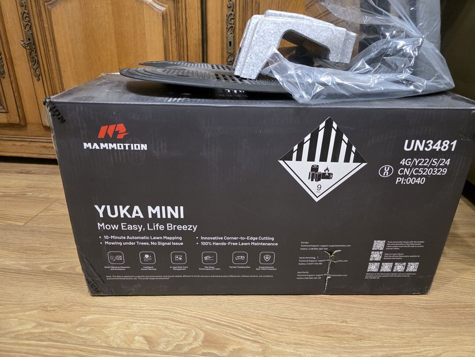 robot de tuns gazonul Yuka mini series 800m2