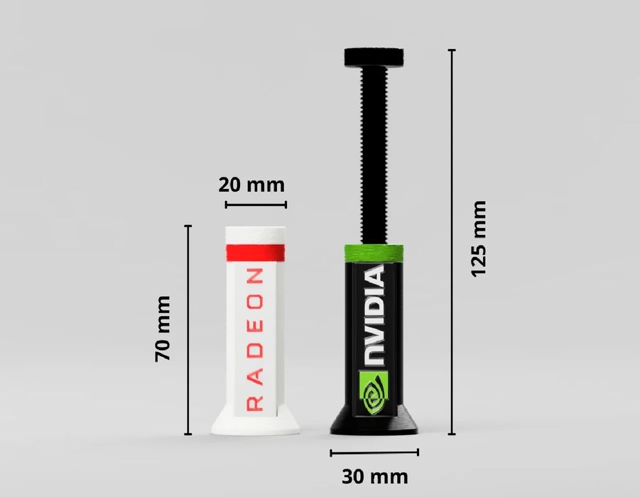 Регулируем държач за видеокарта