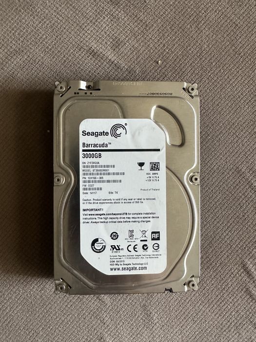 HDD 3 Tb Seagate