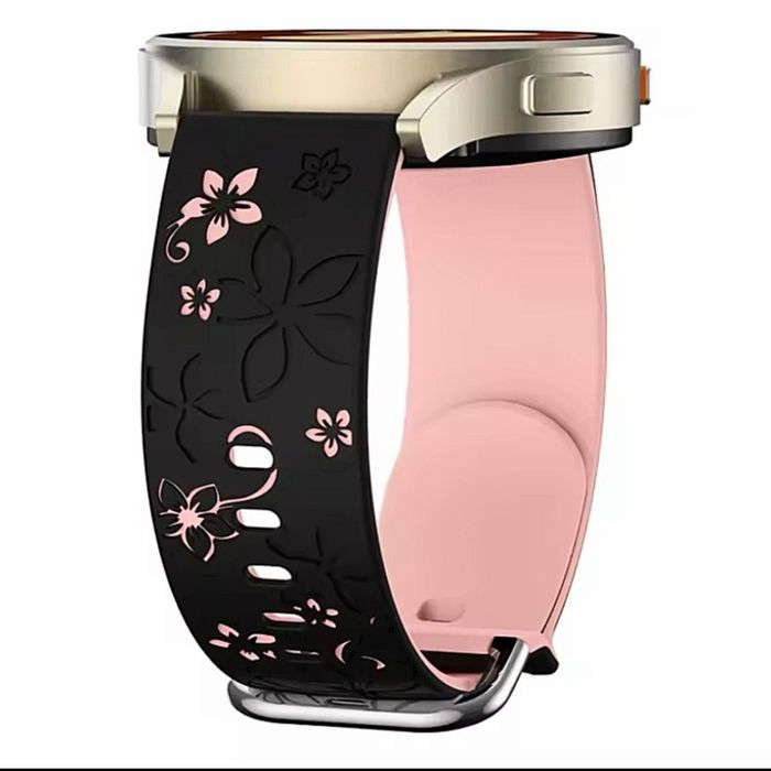 FLORAL Силиконова каишка за Huawei Watch/Samsung/Xiaomi/Garmin/Amazfit