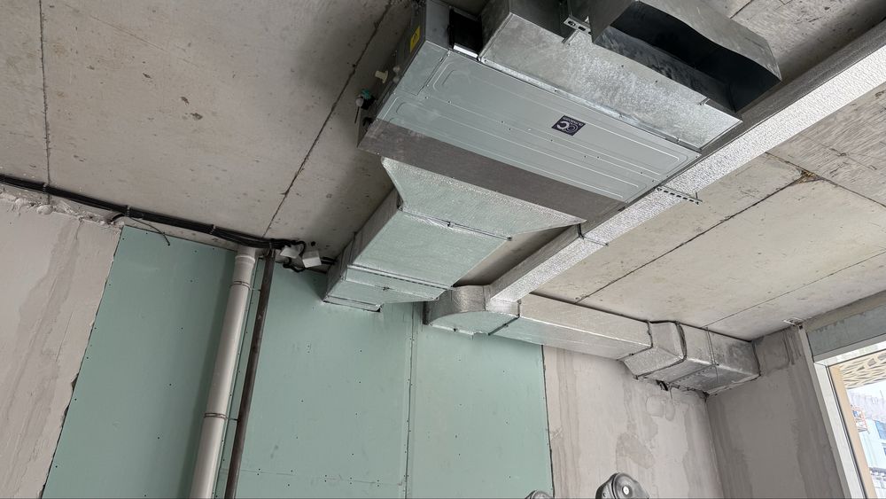 Монтаж Вентиляция