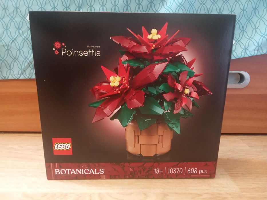 Lego 10370 Craciunita (Poinsettia) nou, sigilat