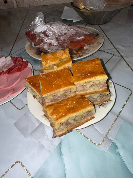 Домашние пироги мясные и куринные