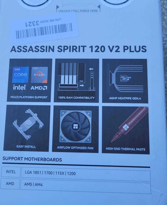 Cooler Thermalright Assassin Spirit 120 PLUS V2