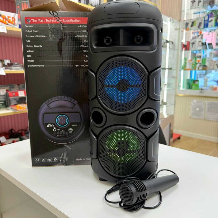 Нова безжична караоке тонколона Sing-E ZQS4295 с микрофон
