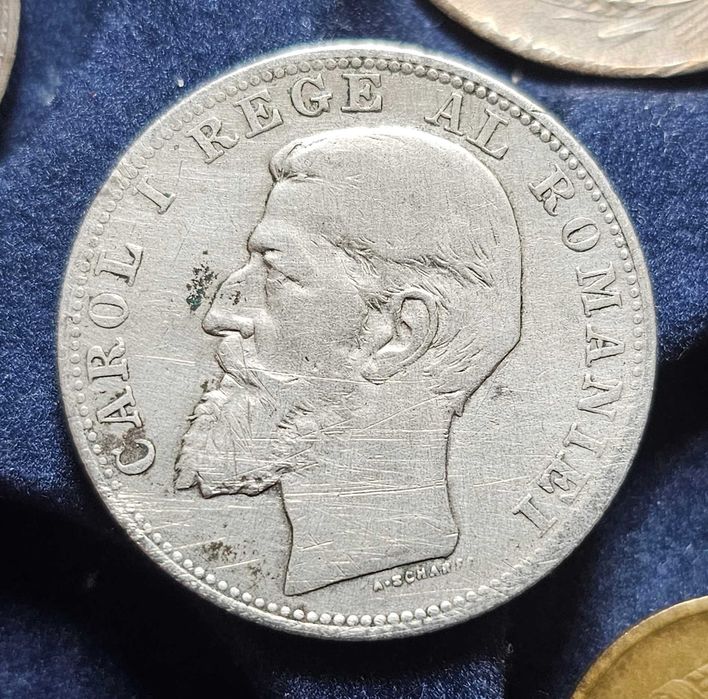 2 lei 1894 moneda mai rara