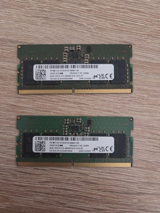 Kit 16 GB ram ddr5
