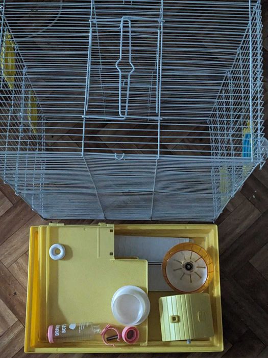 клетка для хомяка, крысят