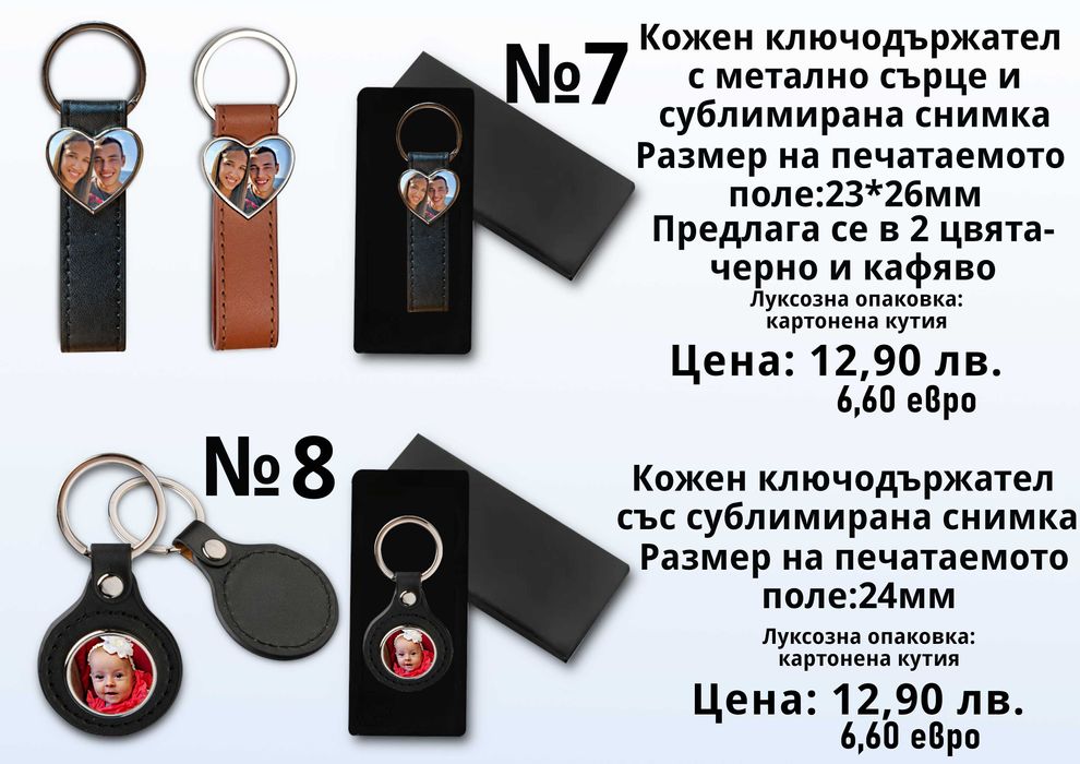 Ключодържател с Ваша снимка-перфектният подарък за всеки празник