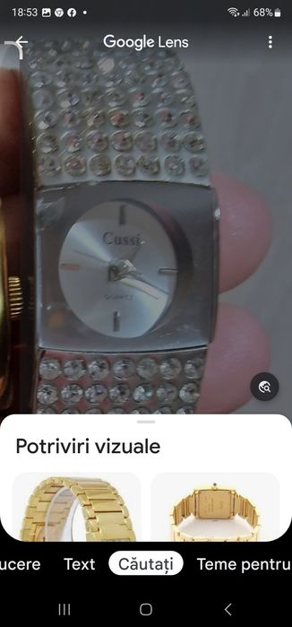 Ceasuri de mana puțin purtate.