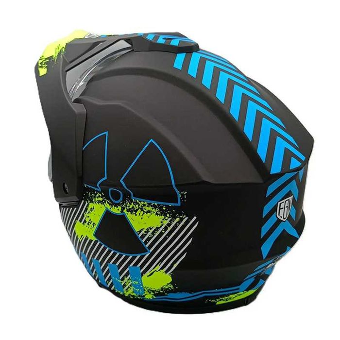 Кросова каска с визьор, Full Face, DOT, Размер: M; L; XL - Вело, Мото