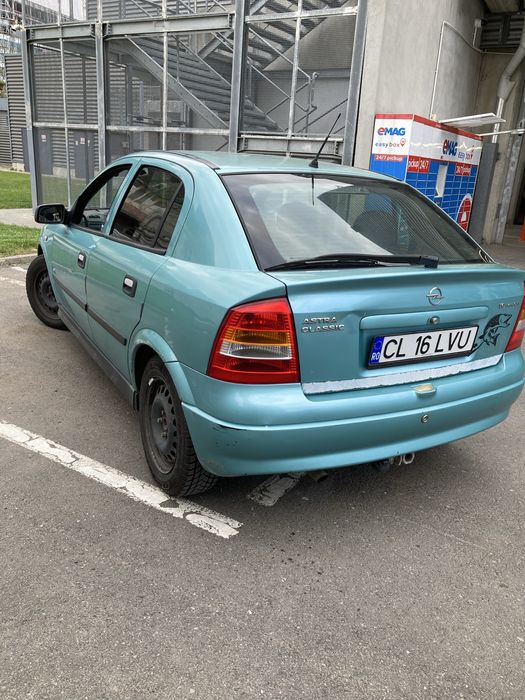opel astra g 2007 sea green