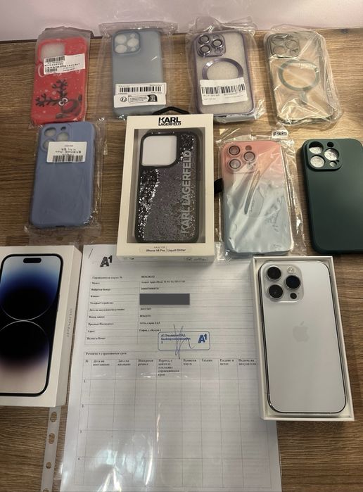 Iphone 14 Pro 512 GB silver като нов