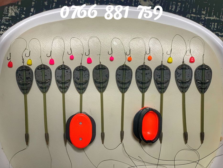 OFERTA !! Method / monturi / pescuit crap / caras / black friday