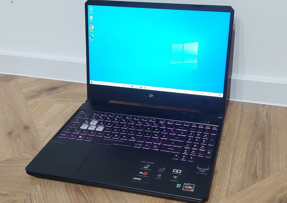 Геймърски лаптоп Asus TUF Gaming FX505DV 16GB RAM RTX 2060 Ryzen 3750H