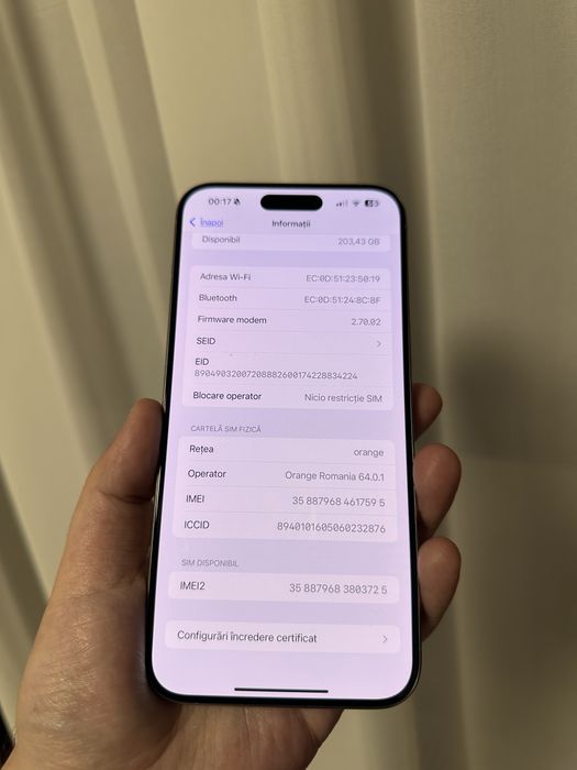 iPhone 15 Pro Max 256GB Natural Titanium