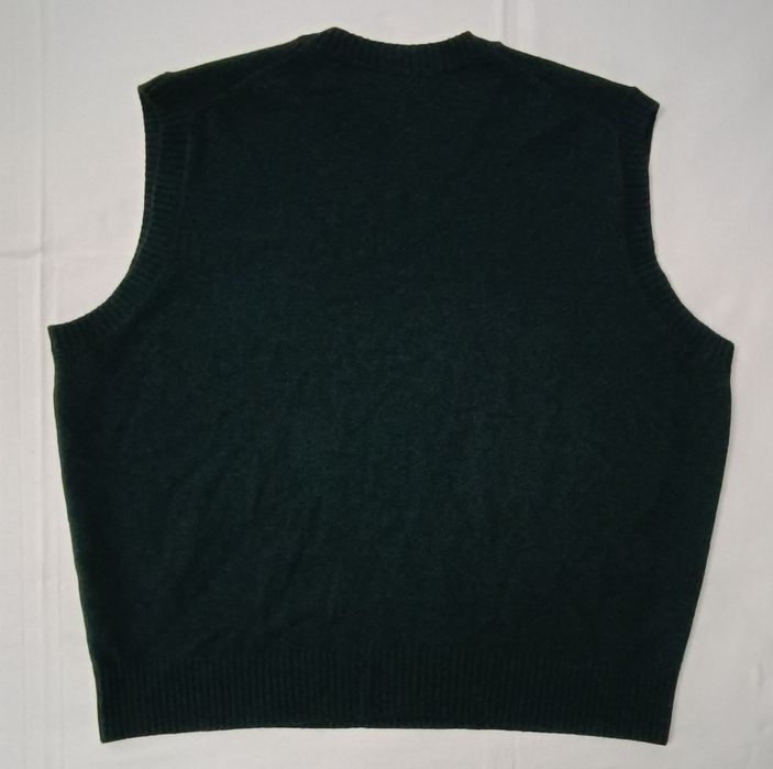 Lacoste Sweater Wool Pullover оригинален вълнен пуловер 2XL топъл елек