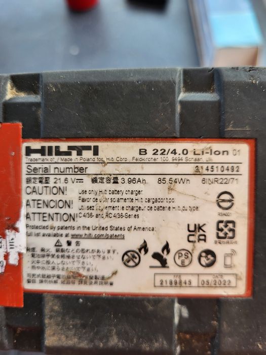 Bormasina, autofiletanta B22