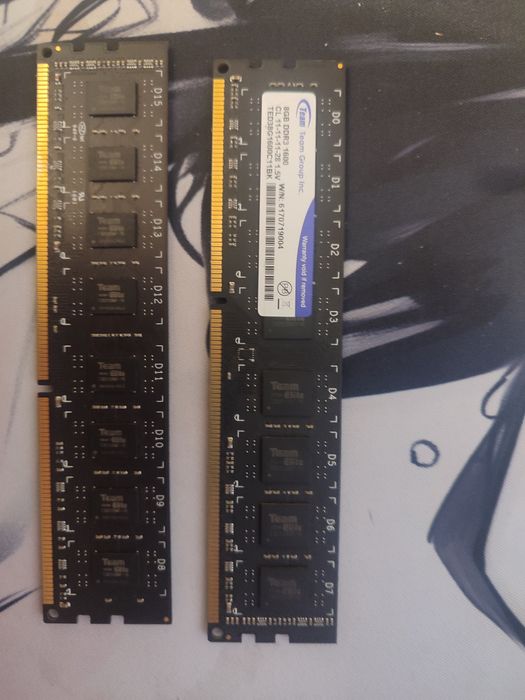 DDR3 8GB 1600mhz