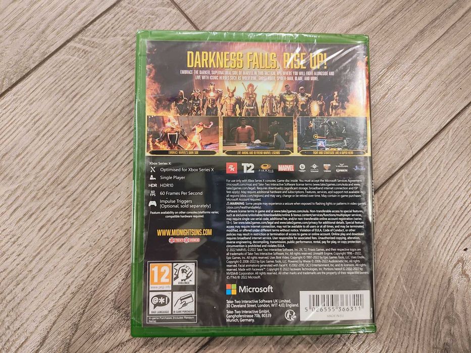 joc Marvel`s Midnight Suns pt. Xbox Series , sigilat, + fifa 18 bonus