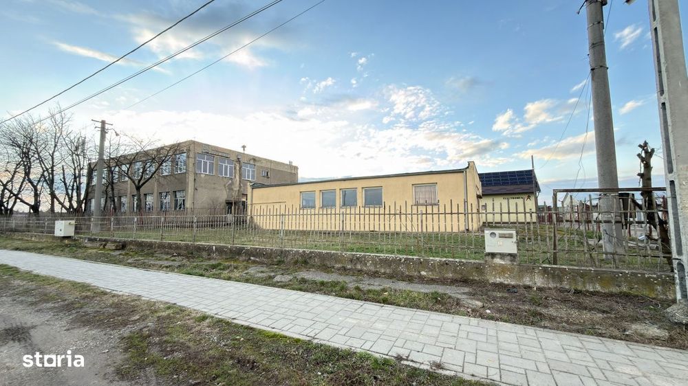 Inchiriere Clădire Producție, Depozitare 278 mp -Teren 1380 mp - Carei