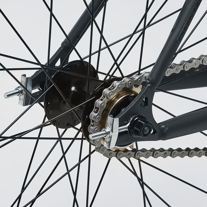 Bicicletă de oraș Elops Single Speed 500 gri - (SecondHand) Decathlon