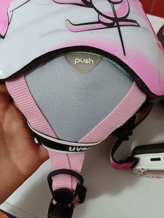 Casca uvex mar 52-54 ochelari gratuit