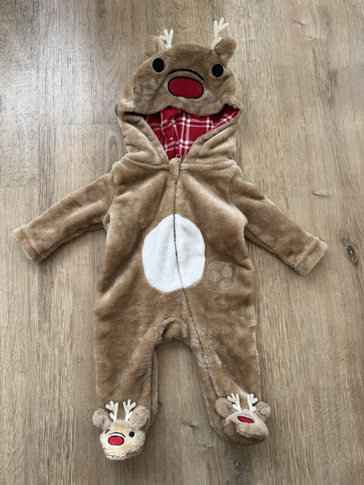 Коледен космонавт еленче 56 см