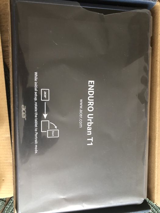 Tableta Acer ENDURO Urban T1 android 10 display 10 canoua la cutie