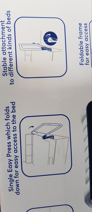 Предпазна преграда за легло I am safe  - 2 размера