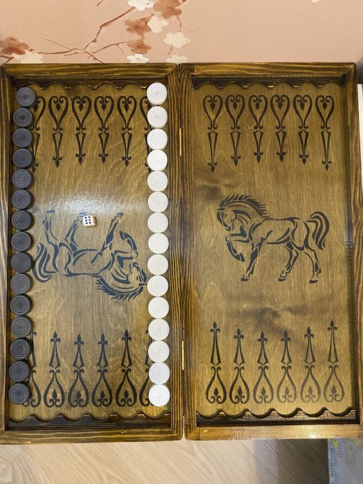 Нарды большие деревянные