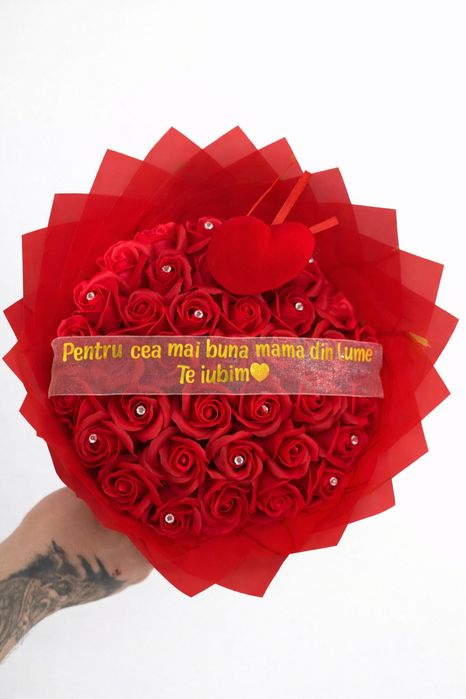 Buchete trandafiri sapun