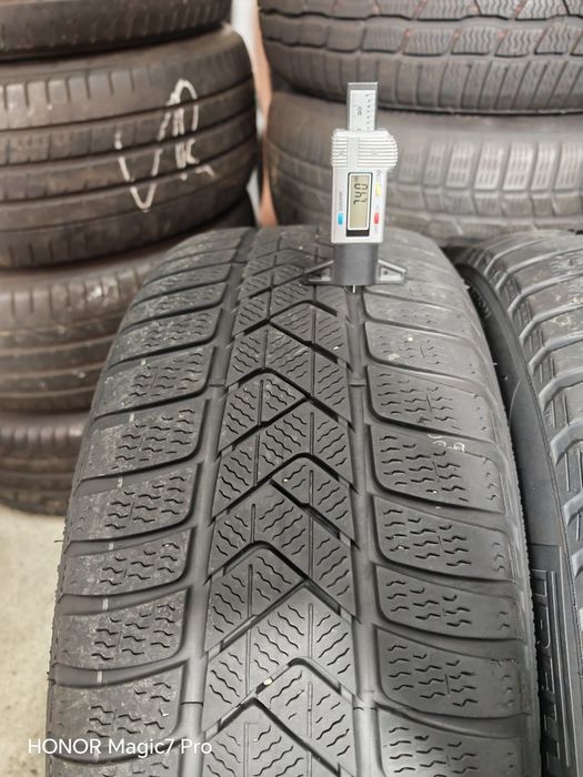 Jante originale BMW seria 5 F10-F11 245 45R18 iarna Pirelli 2022