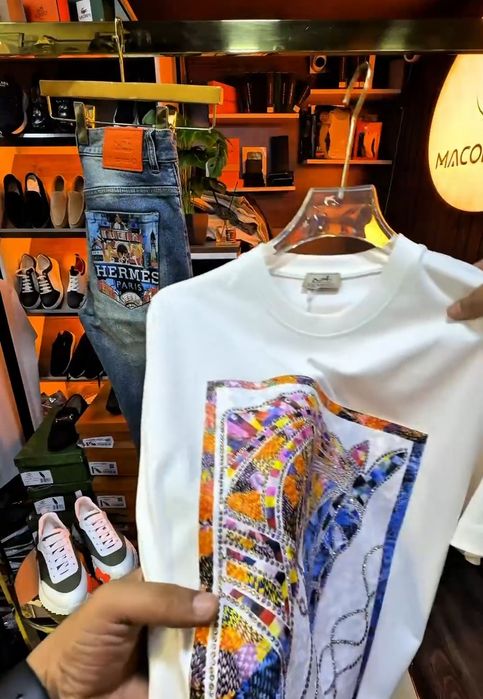 Oferta!! Tricou Hermes.Calitate luxury.Cititi va rog descrierea