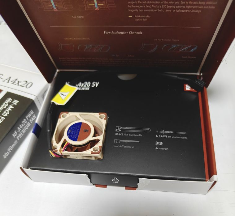 Вентилатори Noctua NF-A4x20 40x20mm