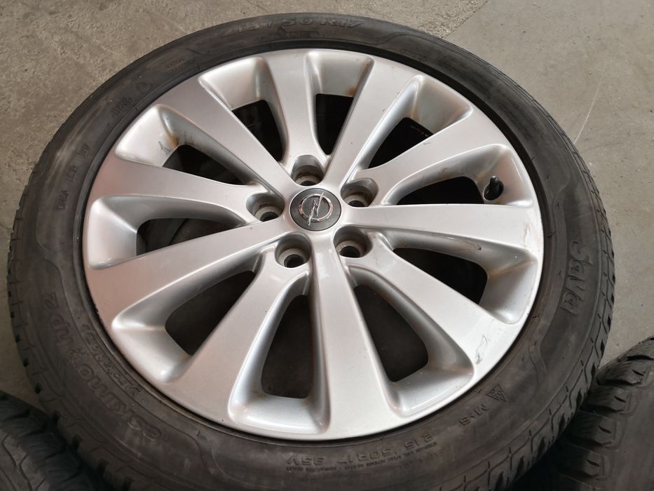 5х105 Опел opel 5x105 17 цола оригинални джанти с датчици